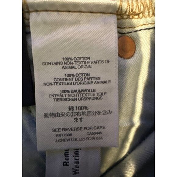 Madewell Rivet & Thread Retro Straight Jeans Size 26 - Picture 15 of 16